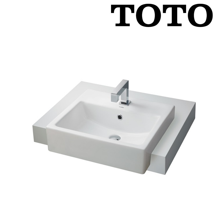Toto LW717RCB Semi-Recessed Washbasin *CEFIONTECT*