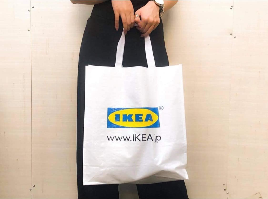 Ikea 日本限定  防水購物袋