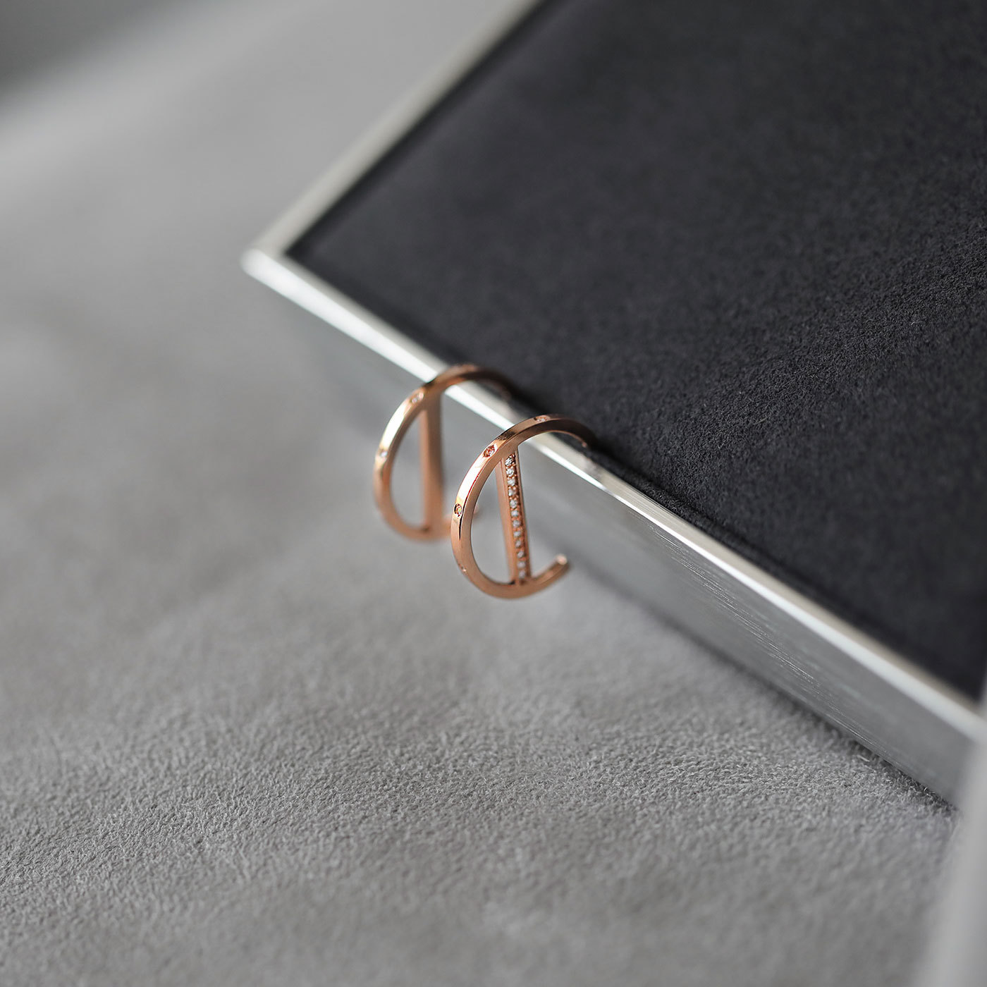 神秘空間－16分鑽石耳環