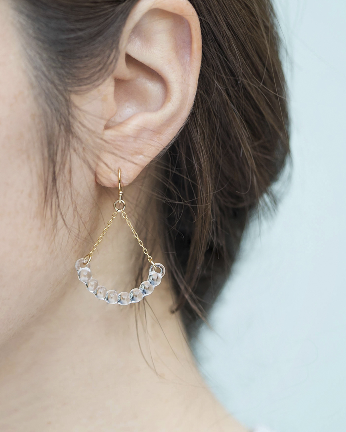 HARIO-LWF-手工玻璃耳環／珠串