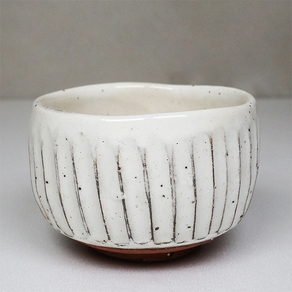 【美濃燒】粉引 抹茶杯