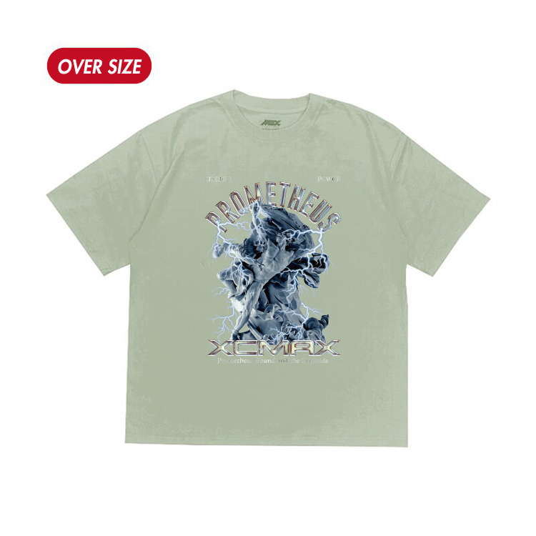 MAXXC 普羅米修斯短T-淺綠色