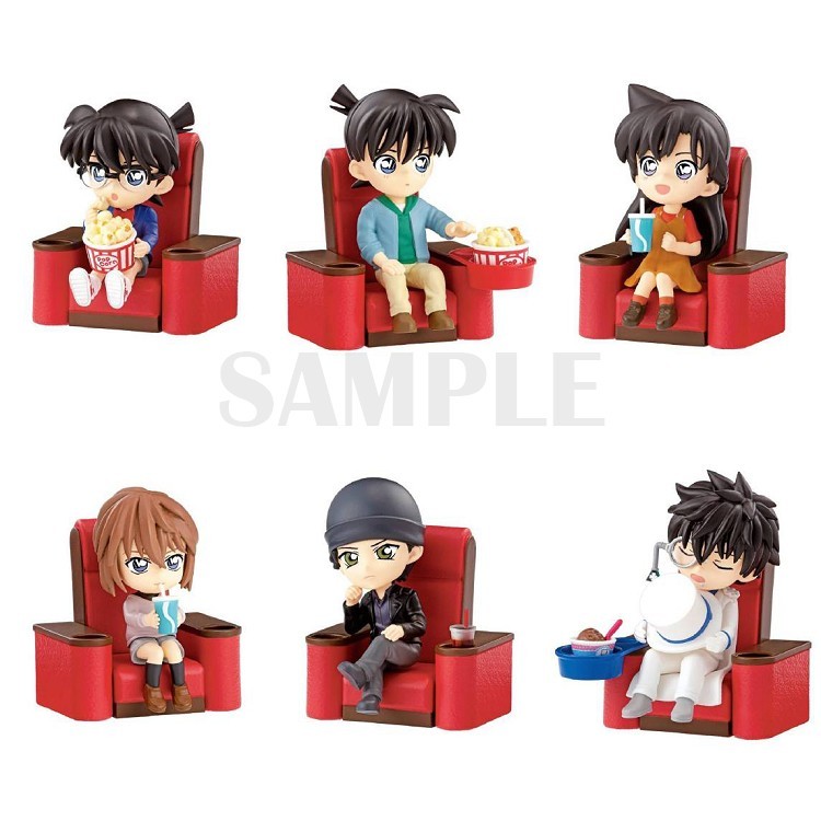 柯南日版盒玩-電影院-6款隨機