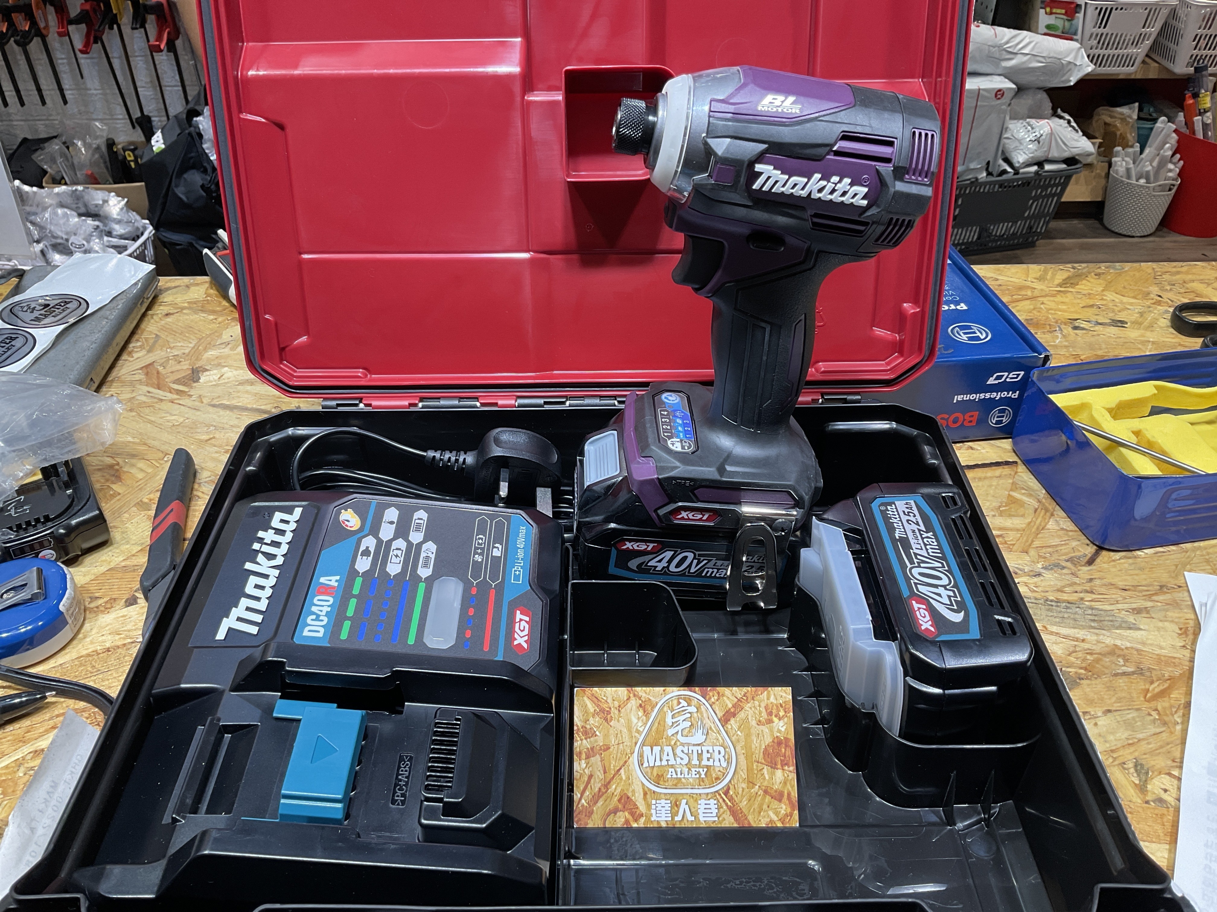 Makita牧田 TD001GD206 衝擊批套裝 40V  （需要訂貨）