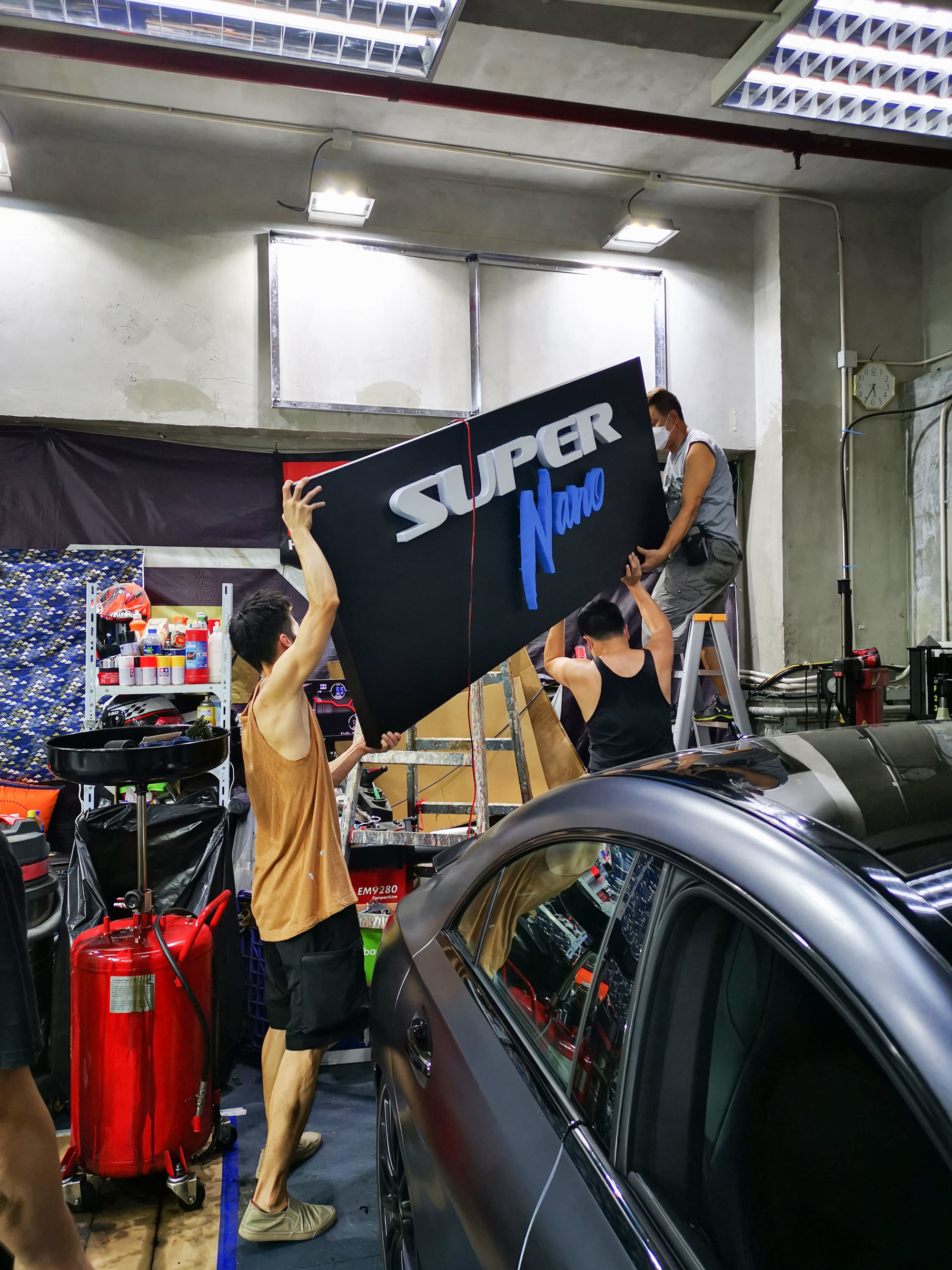 super nano hong kong fo tan signage