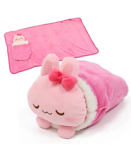 Usamomo萌兔桃桃- 萬用毯