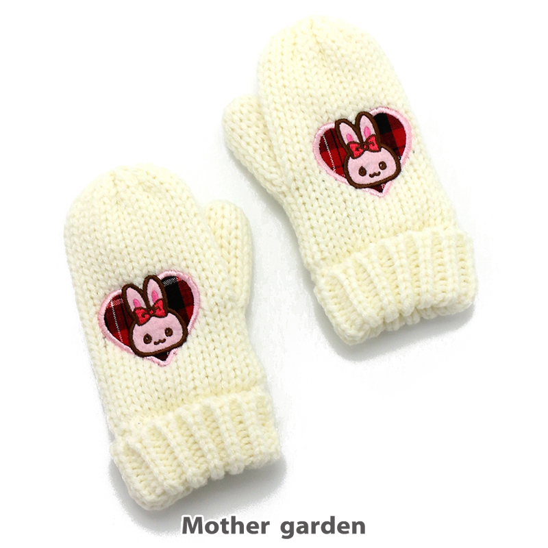 日本Usamomo萌兔桃桃-保暖配件-手套 圍巾