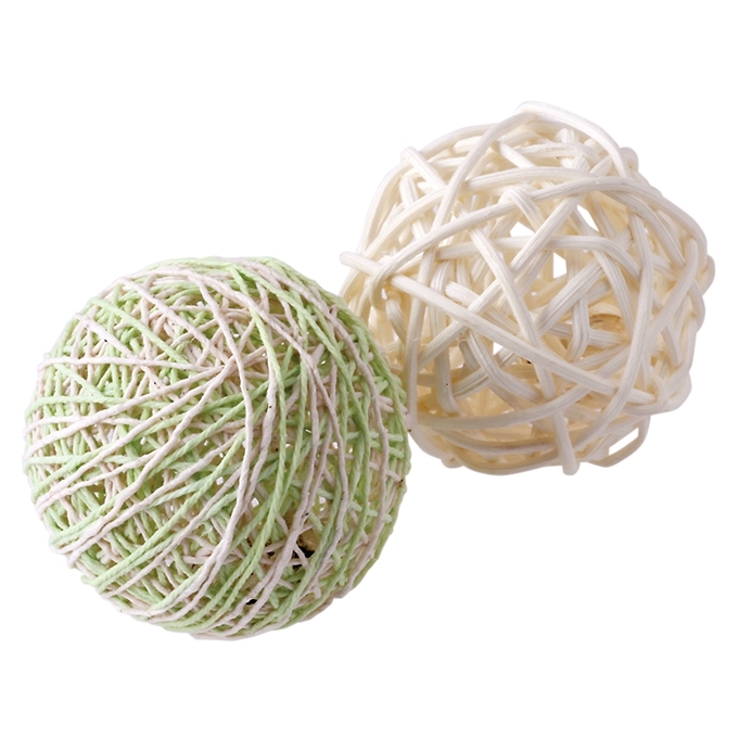 Cattyman 藤製波波玩具 (2入)