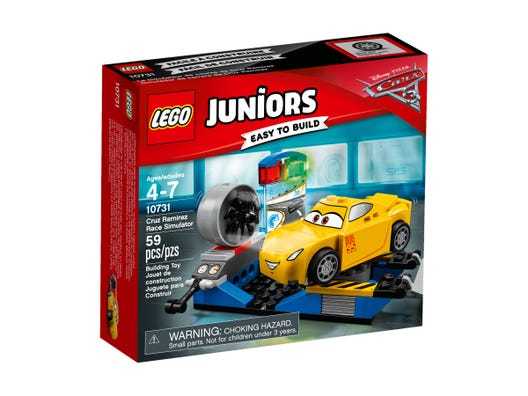 LEGO Juniors 10731: Cruz Ramirez Race Simulator