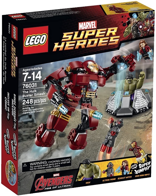 LEGO Marvel Super Heroes 76031: The Hulk Buster Smash
