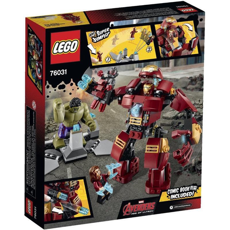 LEGO Marvel Super Heroes 76031: The Hulk Buster Smash