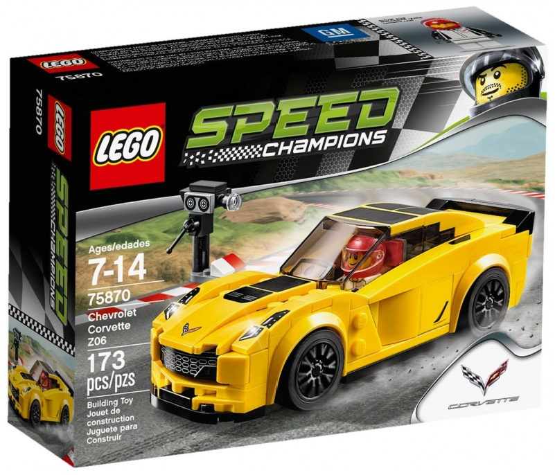 LEGO Speed Champions 75870: Chevrolet Corvette Z06