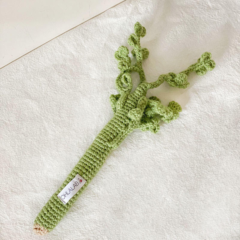 【獨家原創設計】抓周針織玩具 - 芹菜(接單訂製品)