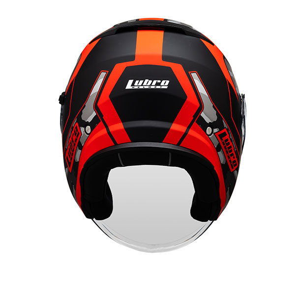 LUBRO CRUISE TECH 迷彩紅 3/4罩