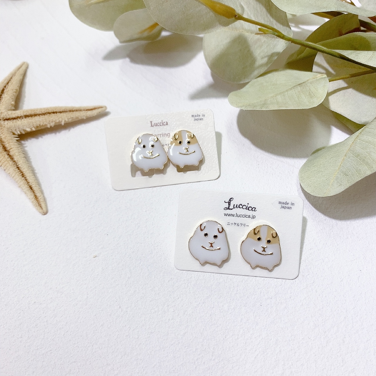 天竺鼠耳環 (網站限定優惠)