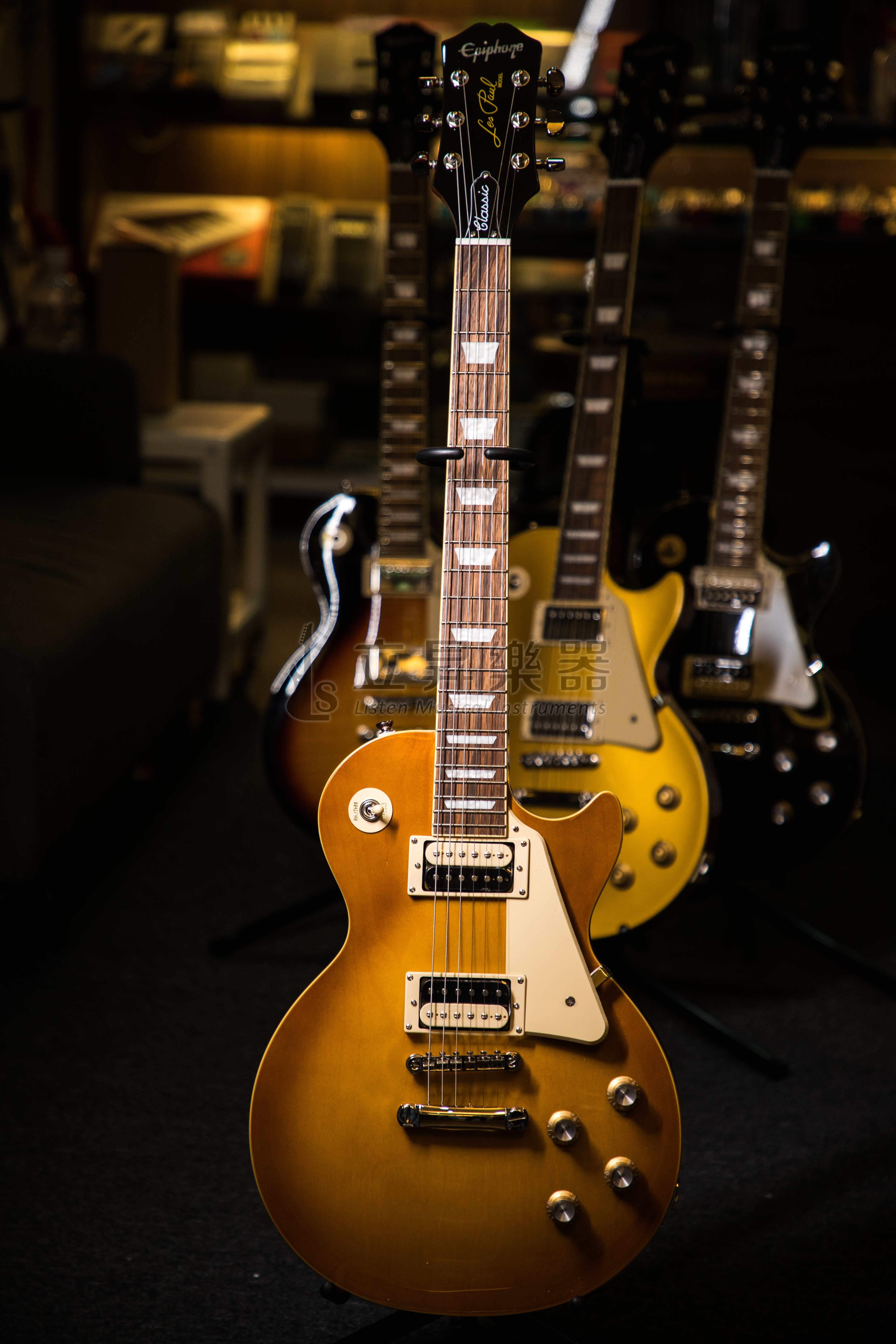 Epiphone EPIPHONE Les Paul Classic HB 系列 蜂蜜漸層色 電吉他 切單 第 3 張圖片｜三峽吉他 / Bass