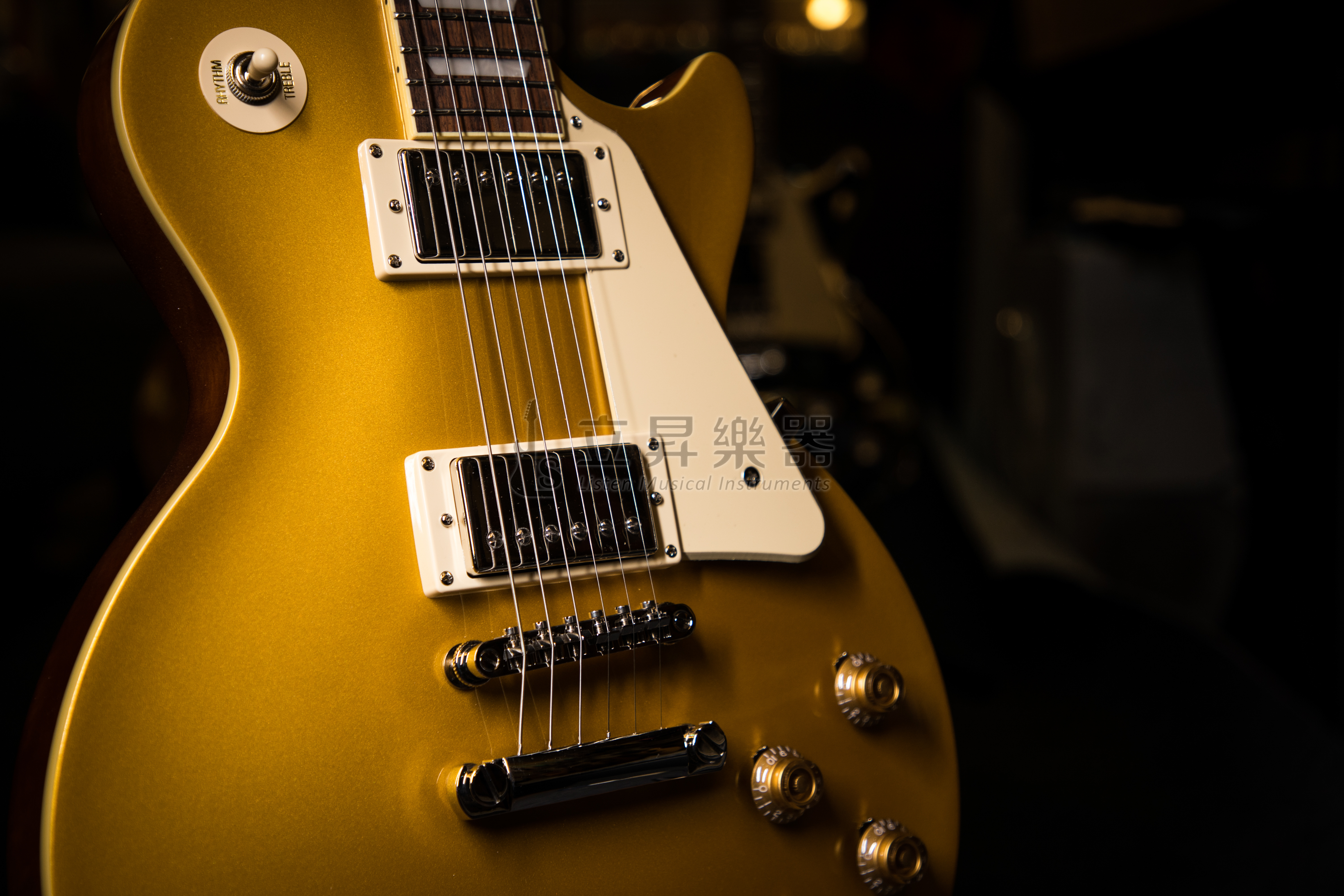 EPIPHONE Les Paul Standard '50s MG 系列 金色 電吉他