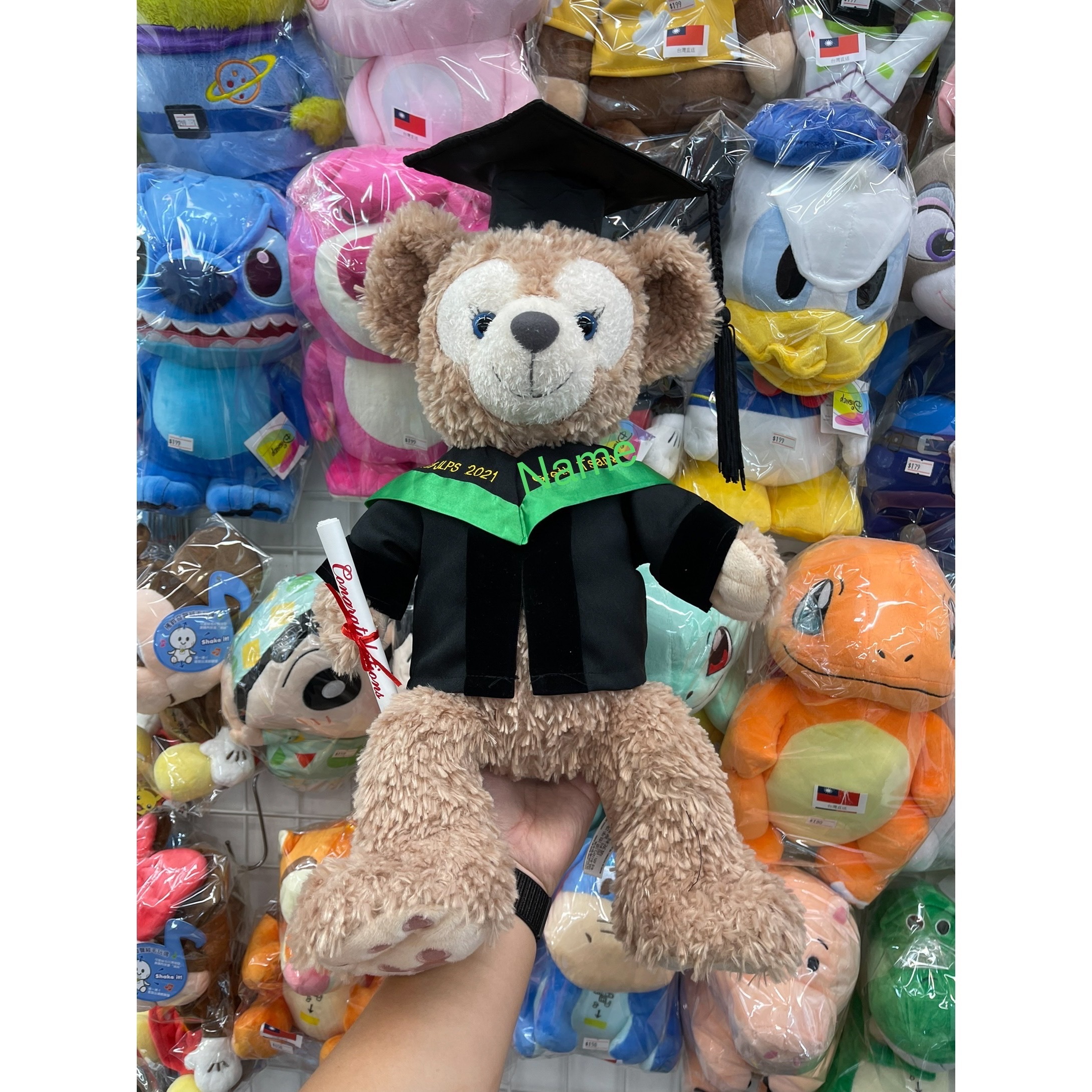 SHELLIEMAY 畢業公仔