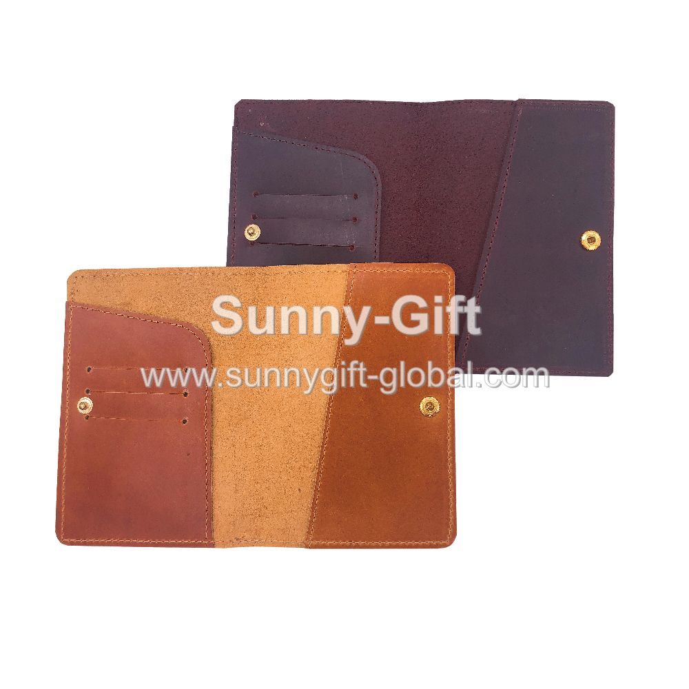 Rotary-Leather passport wallet