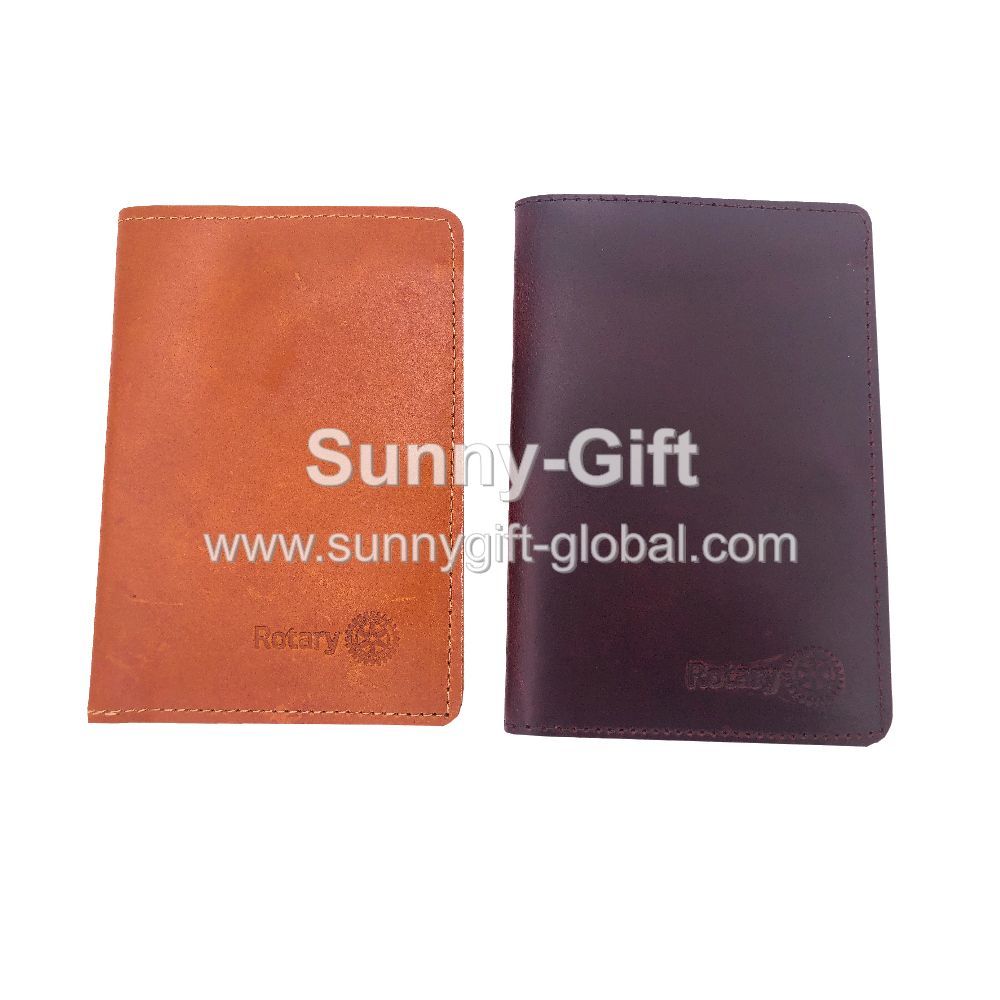Rotary-Leather passport wallet