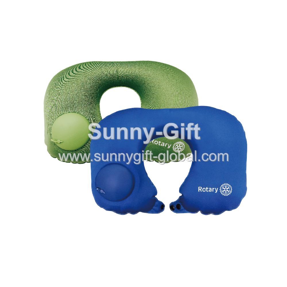 Rotary-inflatable pillow