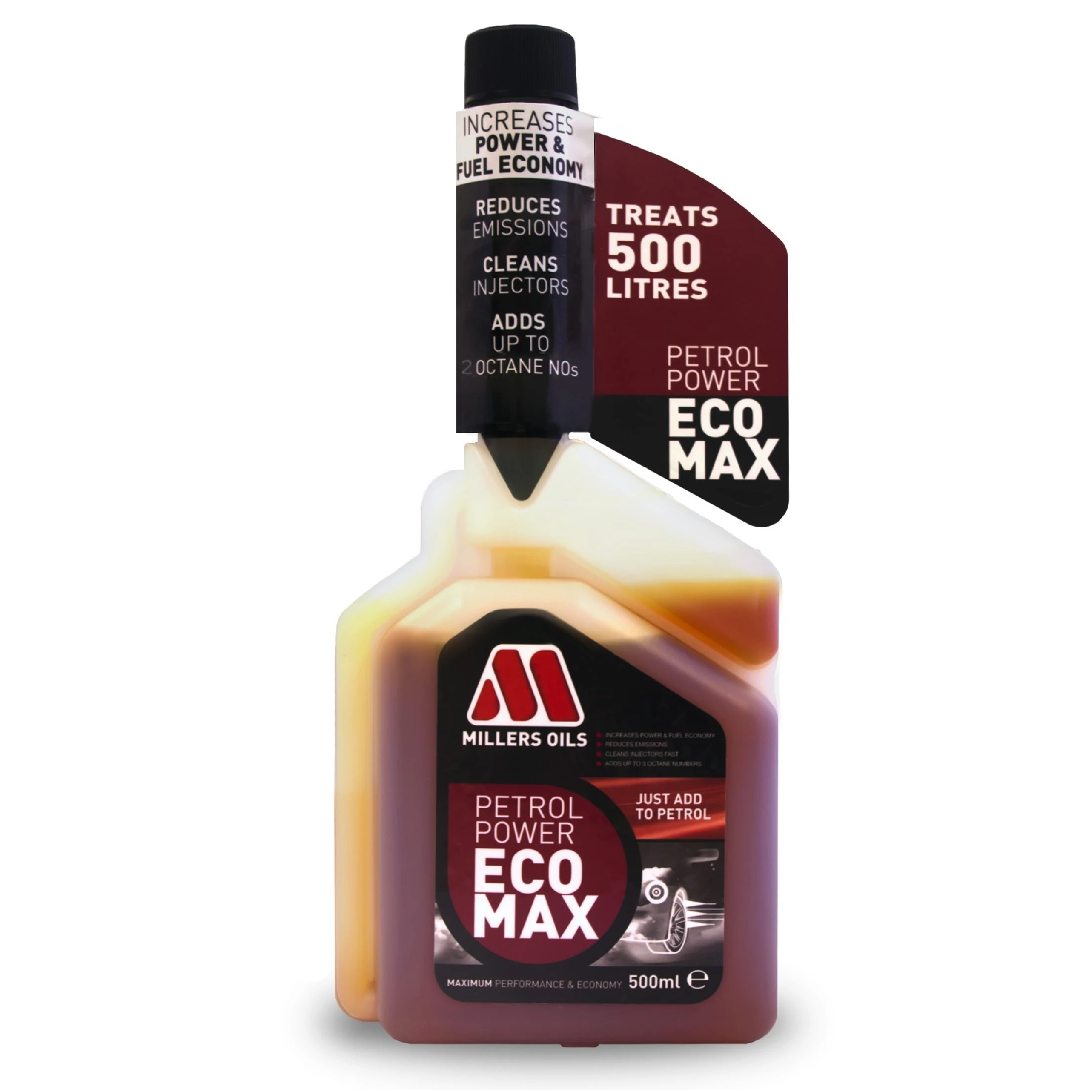 英國 Millers 全效動力 燃油添加劑 (電油) 500毫升裝