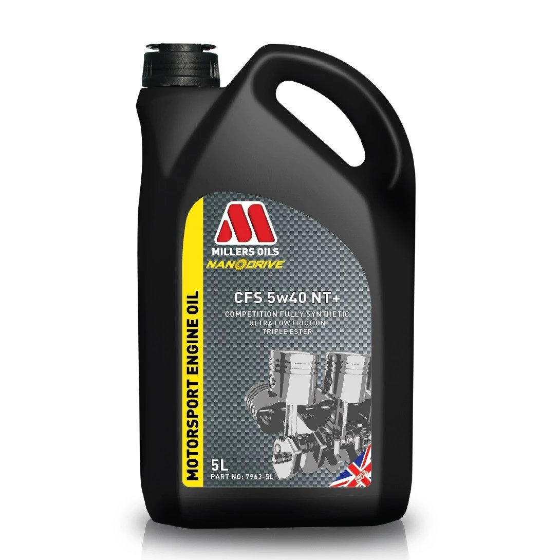英國 Millers CFS NT+ 5W40 納米三元酯類 全合成機油 1L / 5L