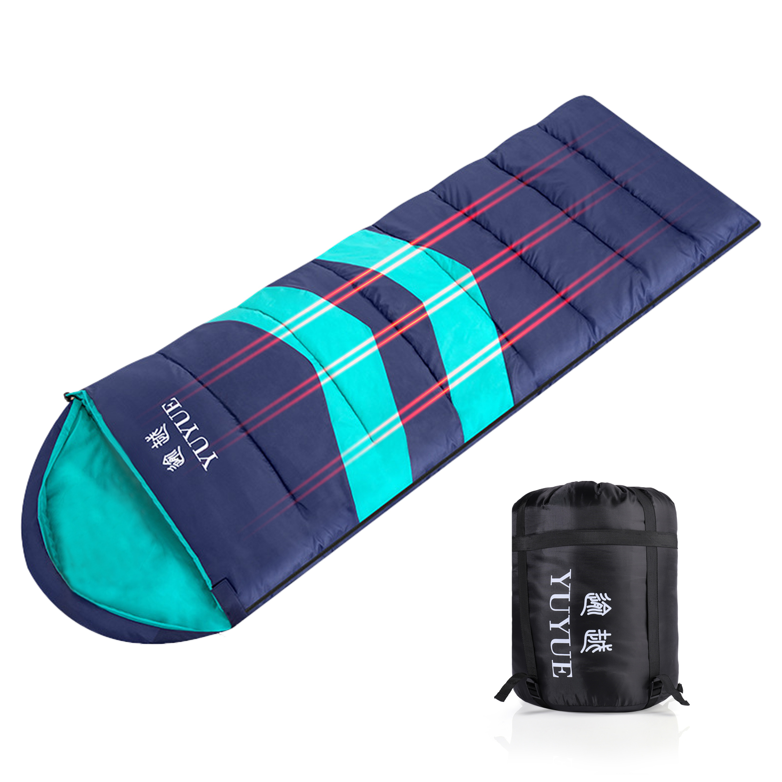 rechargeable heated sleeping bag