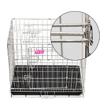 Petime - 不銹鋼折叠寵物籠 (2.5/3呎)