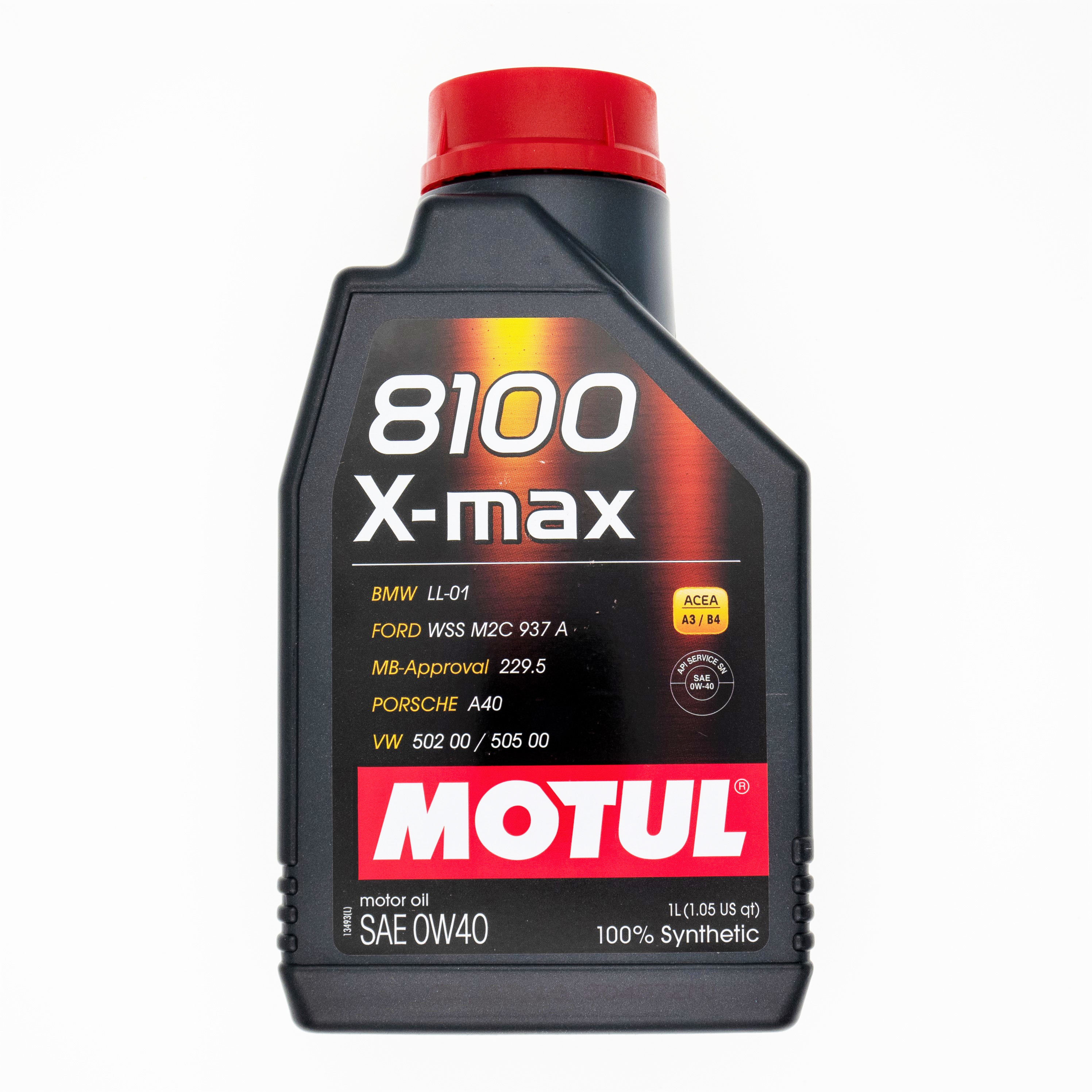 Motul 8100 X-Max 0W40 全合成機油 1升裝