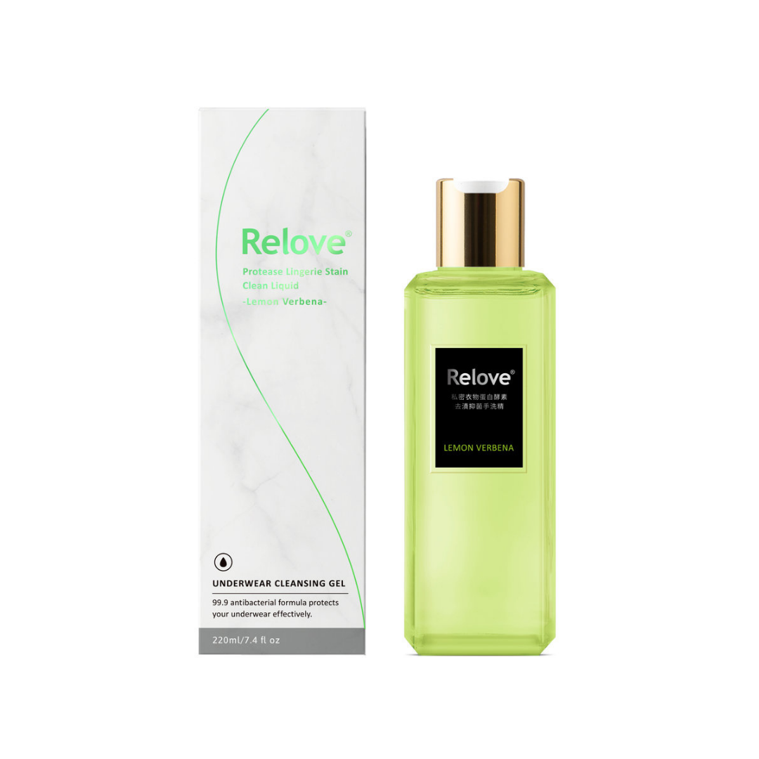 RELOVE 蛋白酵素去漬抑菌手洗精 青檸馬鞭草 220ml