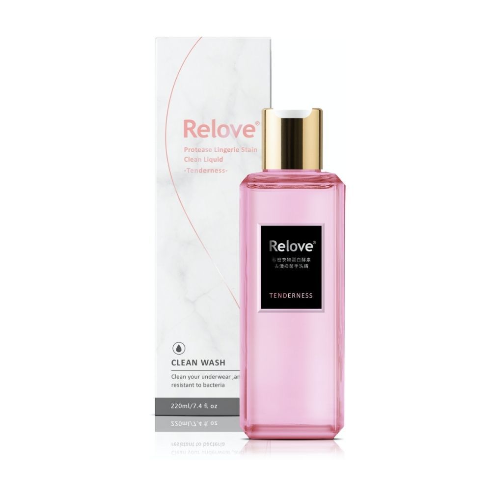 RELOVE 蛋白酵素去漬抑菌手洗精 柔情 220ml