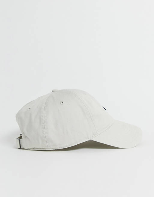 Nike embroidered swoosh cap 卡其灰