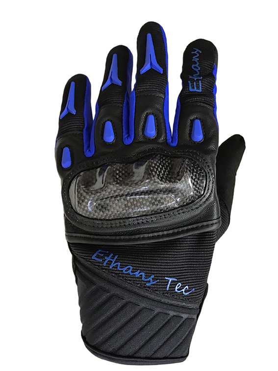 ETHANS 伊森 ES501 藍 布手套