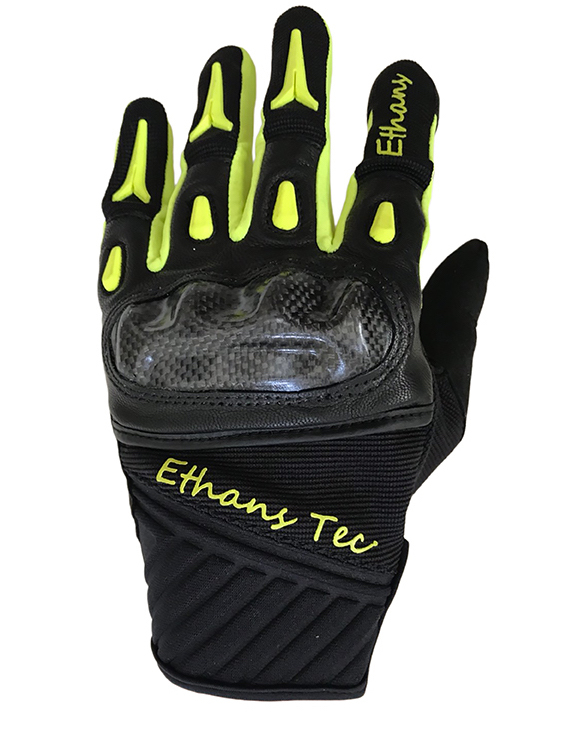 ETHANS 伊森 ES501 螢光黃 布手套