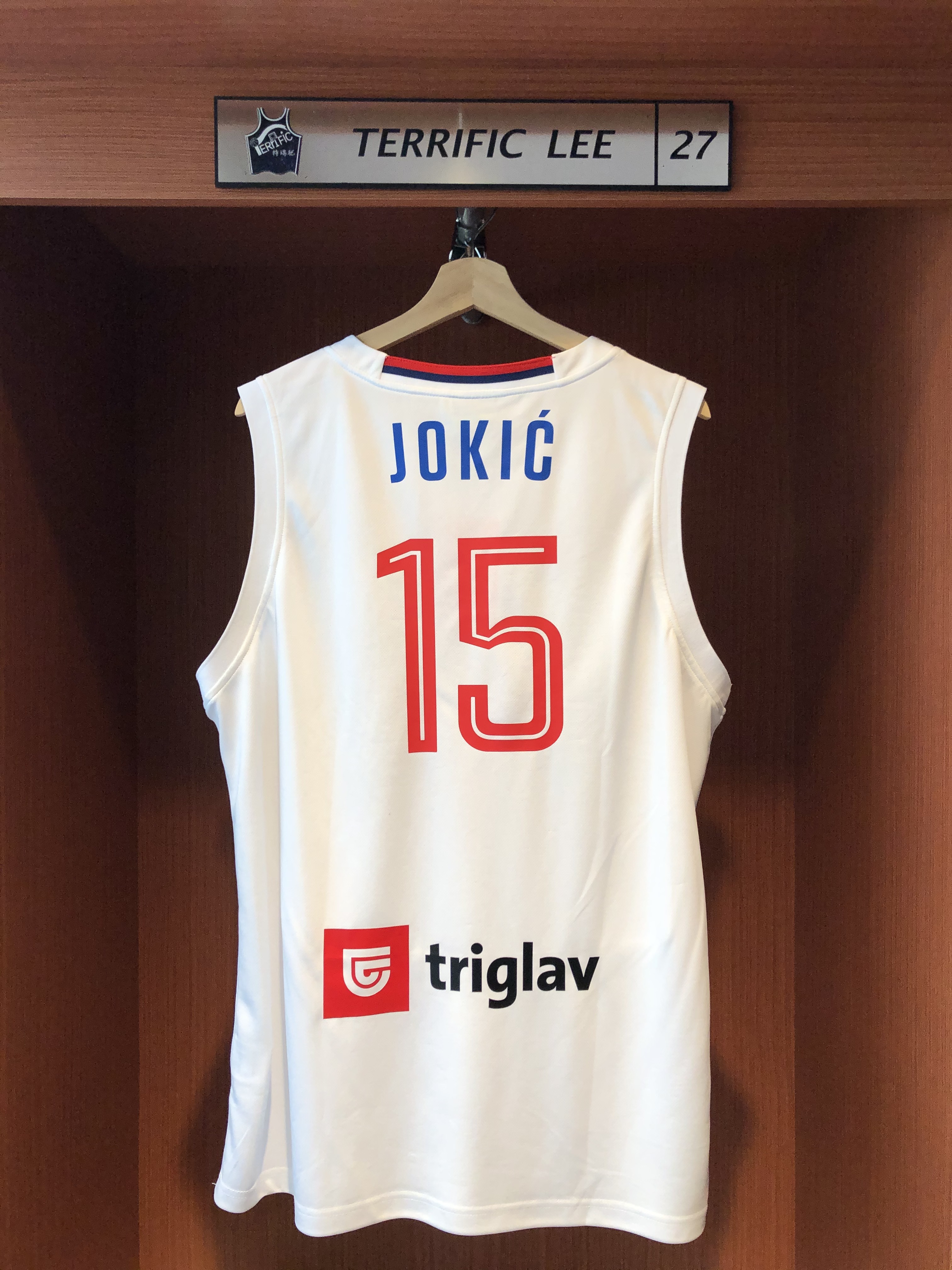 NBA球衣 Nikola Jokic 塞爾維亞白 Peak Replica 球迷版 燙印 全新