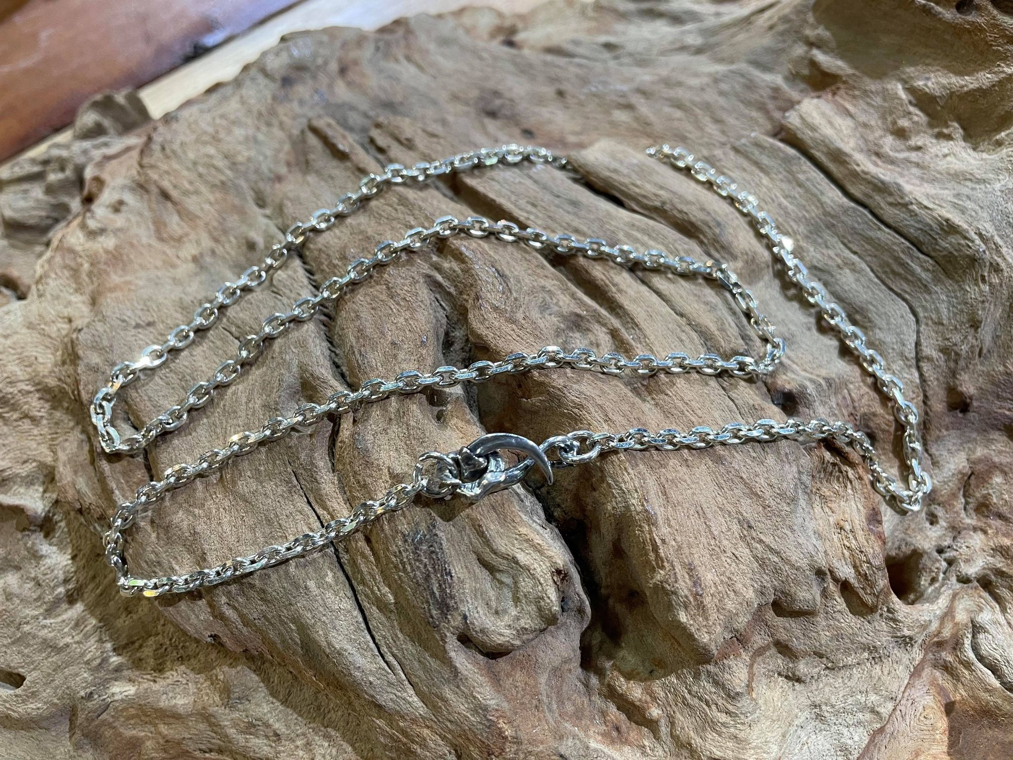 Black Venom Jewelry- Freedom & Prayer 純銀鷹爪勾銀角鍊組