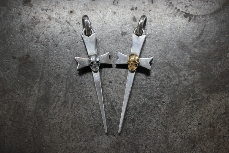 FCT-150 木樁十字架 w 骷髏頭