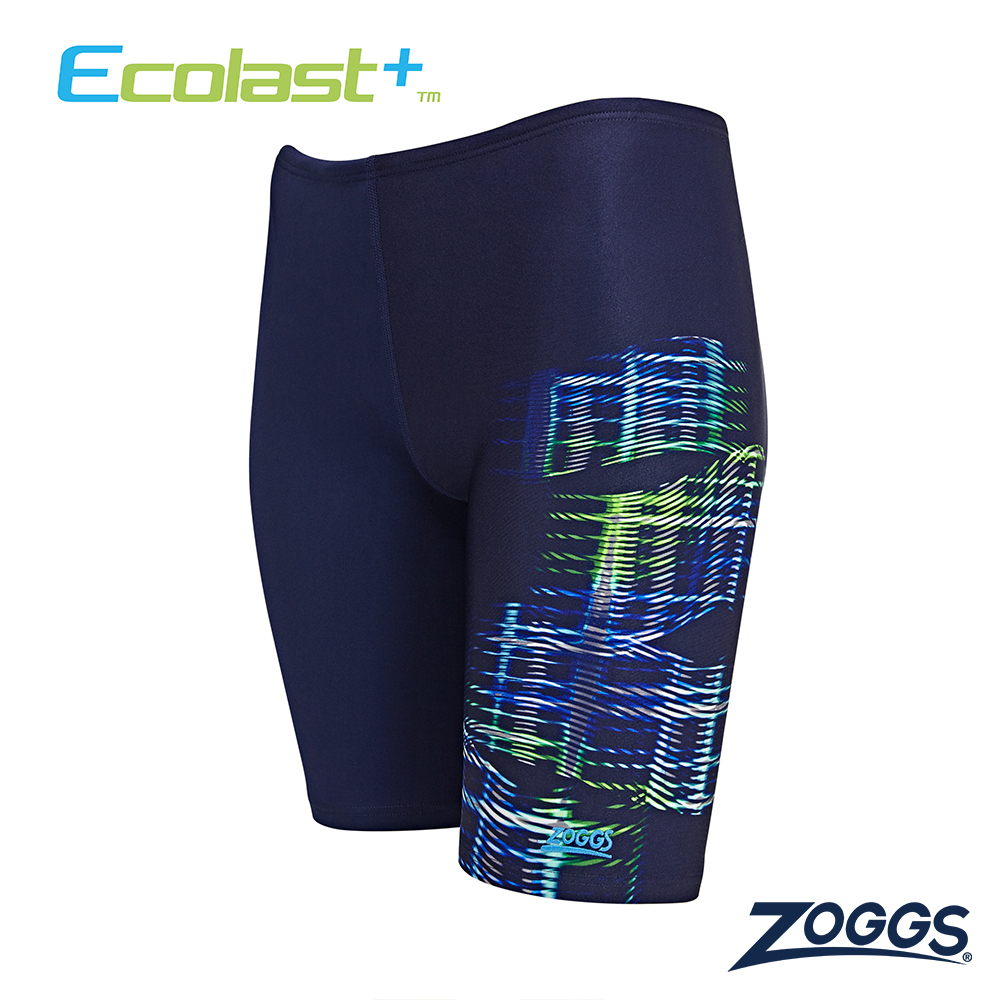 ZOGGS 男性《訊號網格》環保及膝泳褲