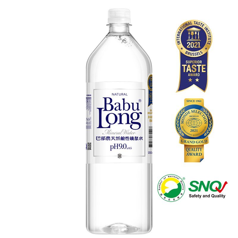 巴部農天然鹼性火山岩礦泉水 850ml 6箱送一箱  （20入/箱)  【水中黃金，恆定pH9.0】