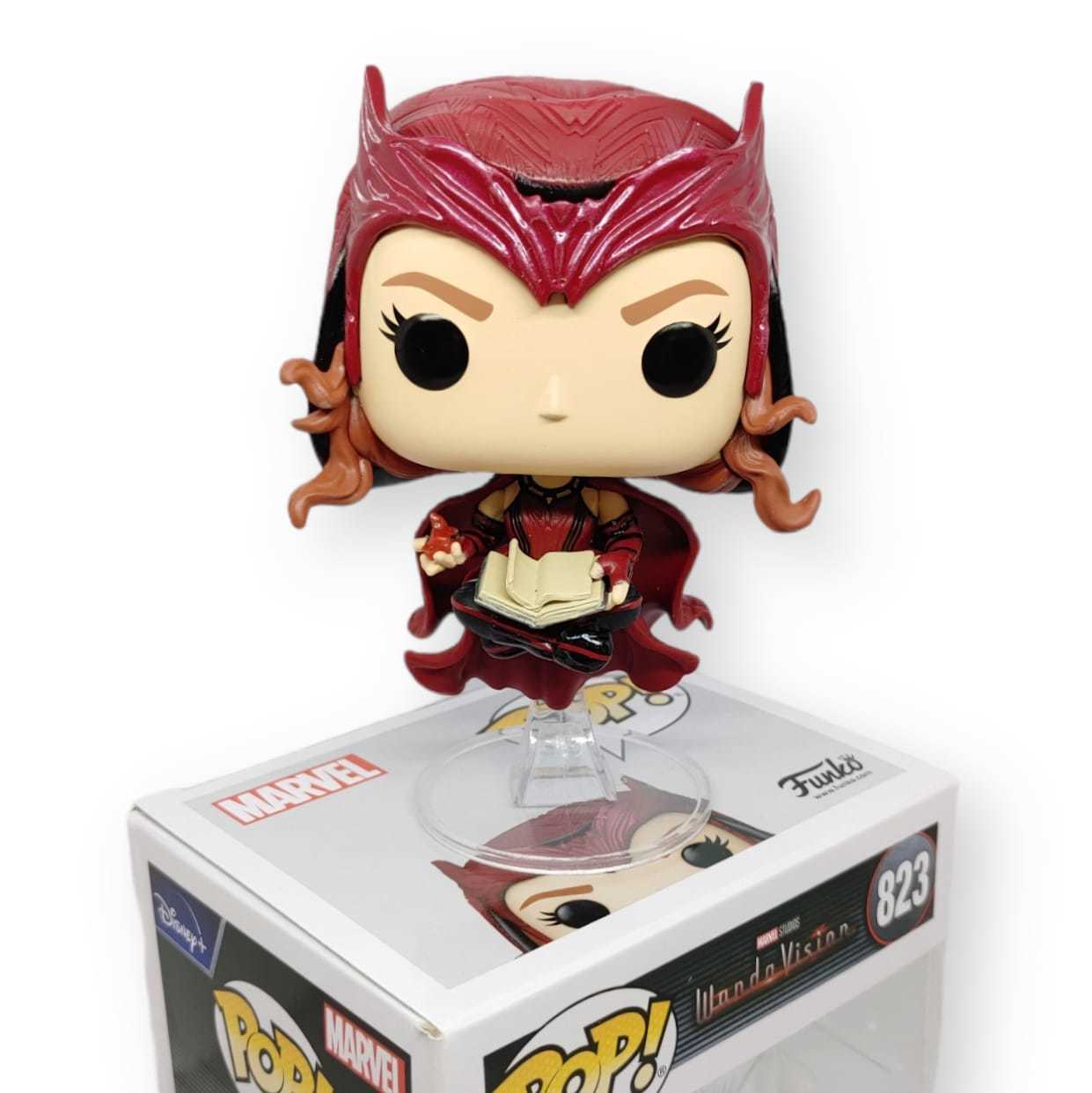 FUNKO POP<溫黛與幻視>緋紅女巫_黑暗神書-NO.823