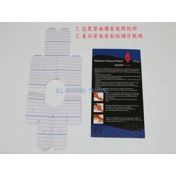 部位專用肌貼 預分切肌貼