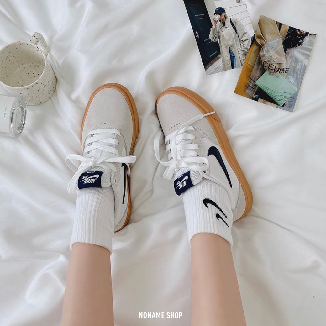 💥出清特價💥 NIKE SB Chron SLR 米白棕 牛奶雪糕 焦糖底 休閒鞋