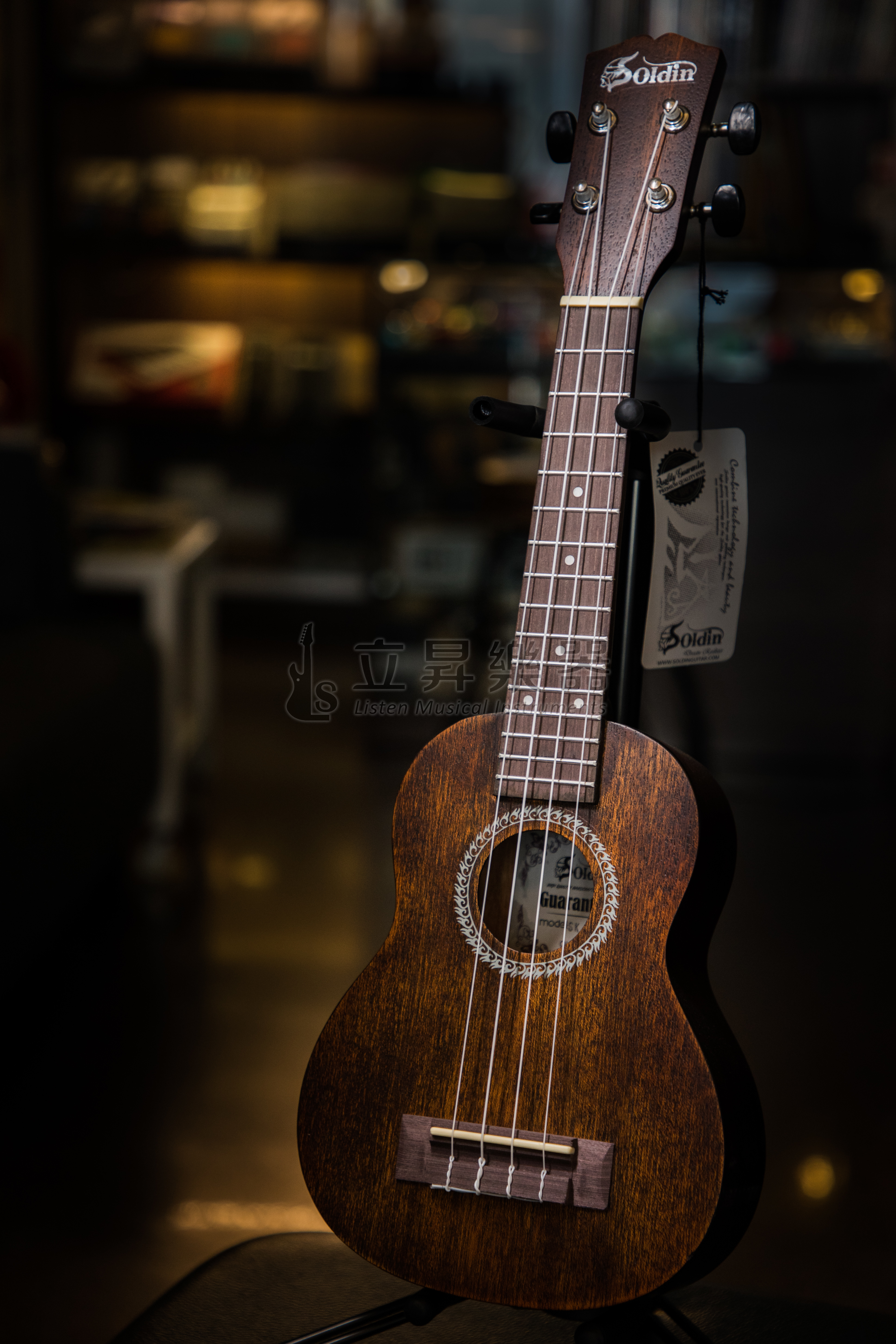 烏克麗麗 Soldin SK-2122NBR 21吋 手刷漆咖啡色 2122