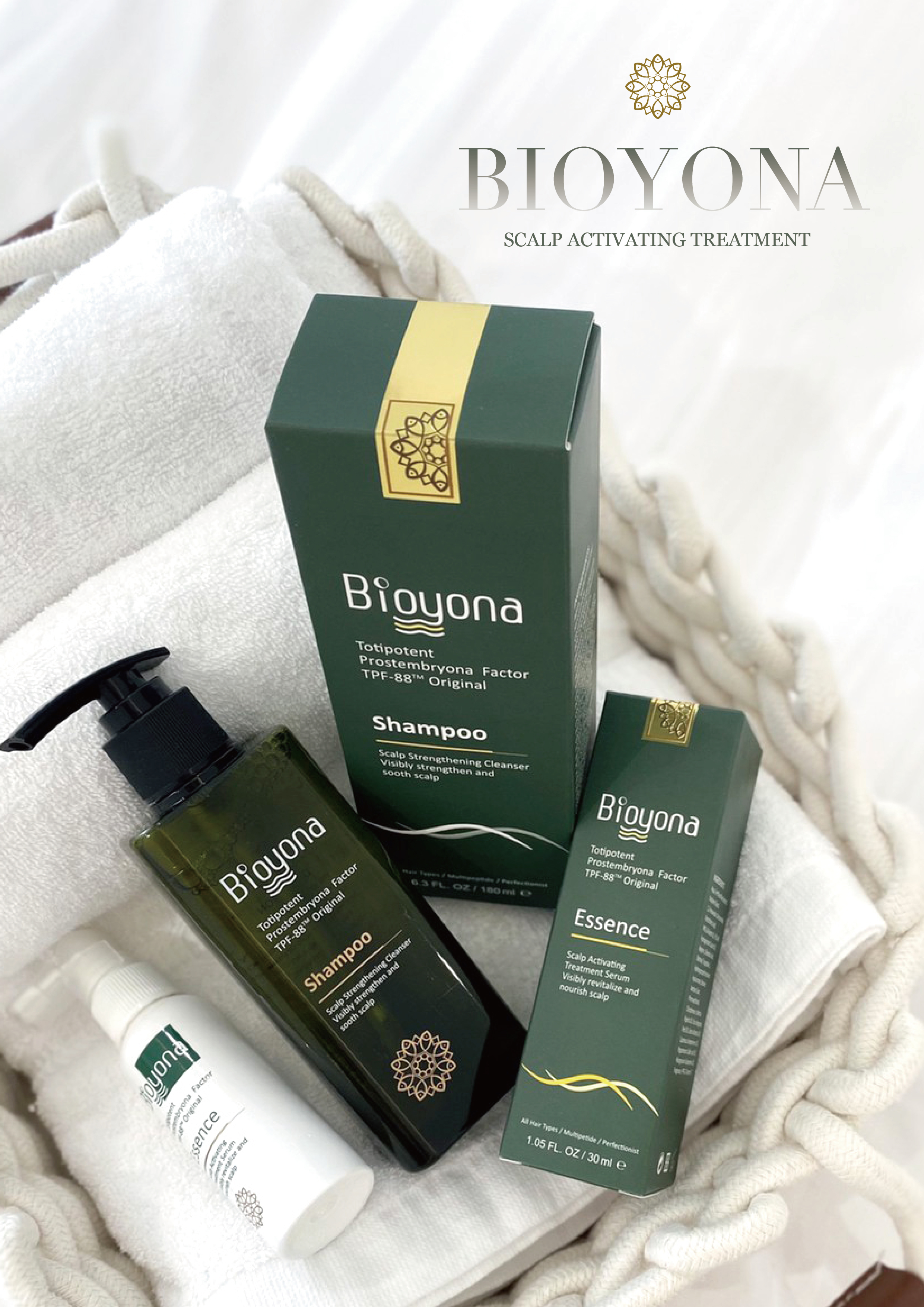 碧優娜, 甦髮精華系列, 活絡髮根, 活化頭皮, 強健毛髮, 保持頭髮水分, 滋養舒緩, 調理頭皮環境, 維持頭皮健康度, scalp care, strengthen, revitalize, nourish, sooth