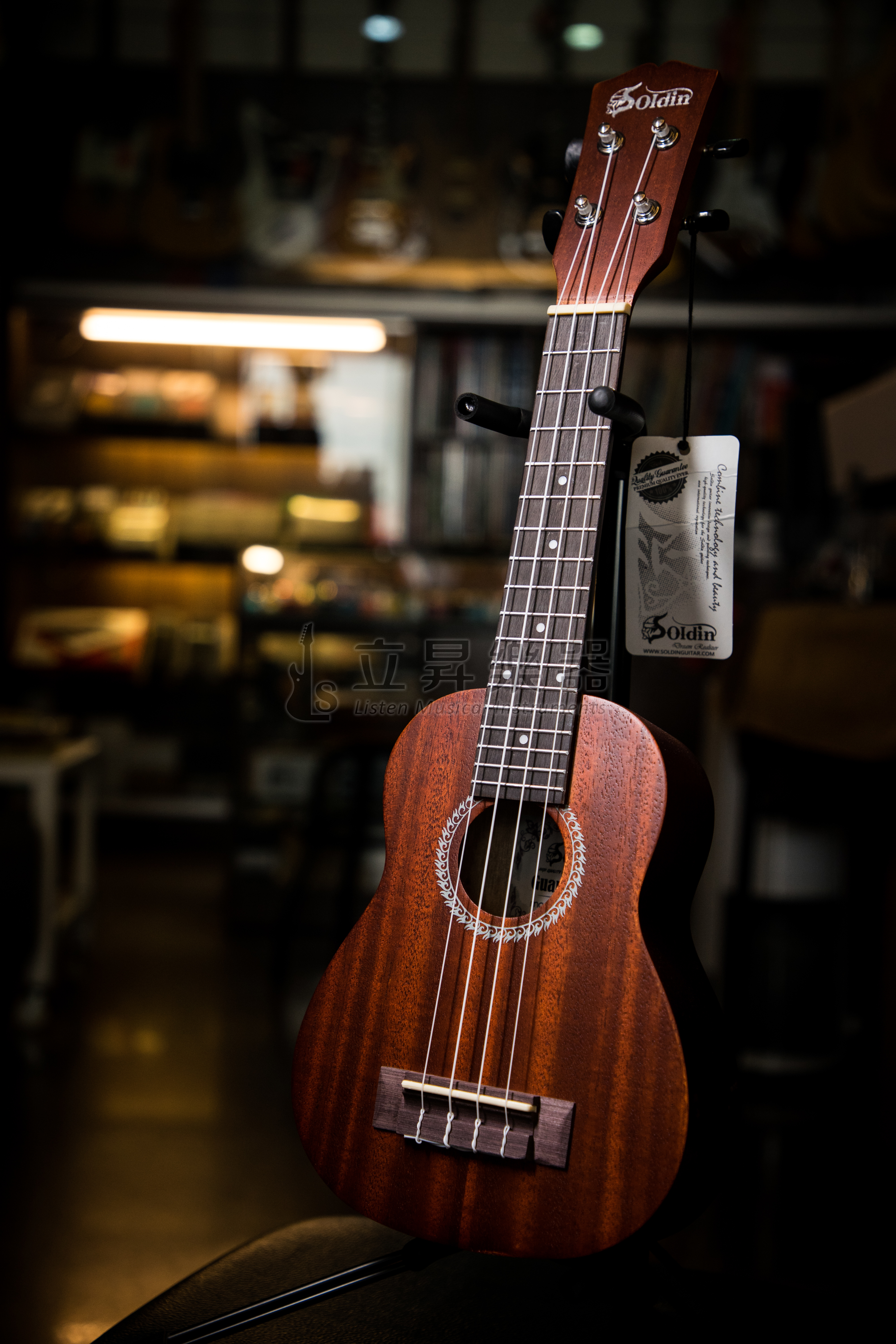 烏克麗麗 Soldin SK-2122NNS 21吋 手刷漆原木 2122