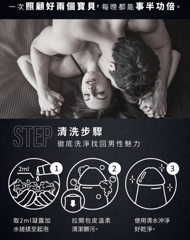 RELOVE 男性專用私密潔淨凝露 英倫紳士