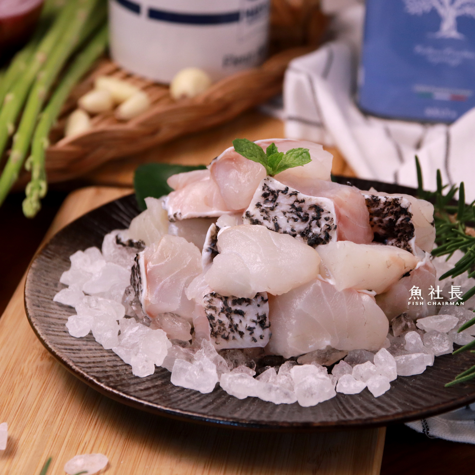 龍虎石斑無刺骰子肉塊