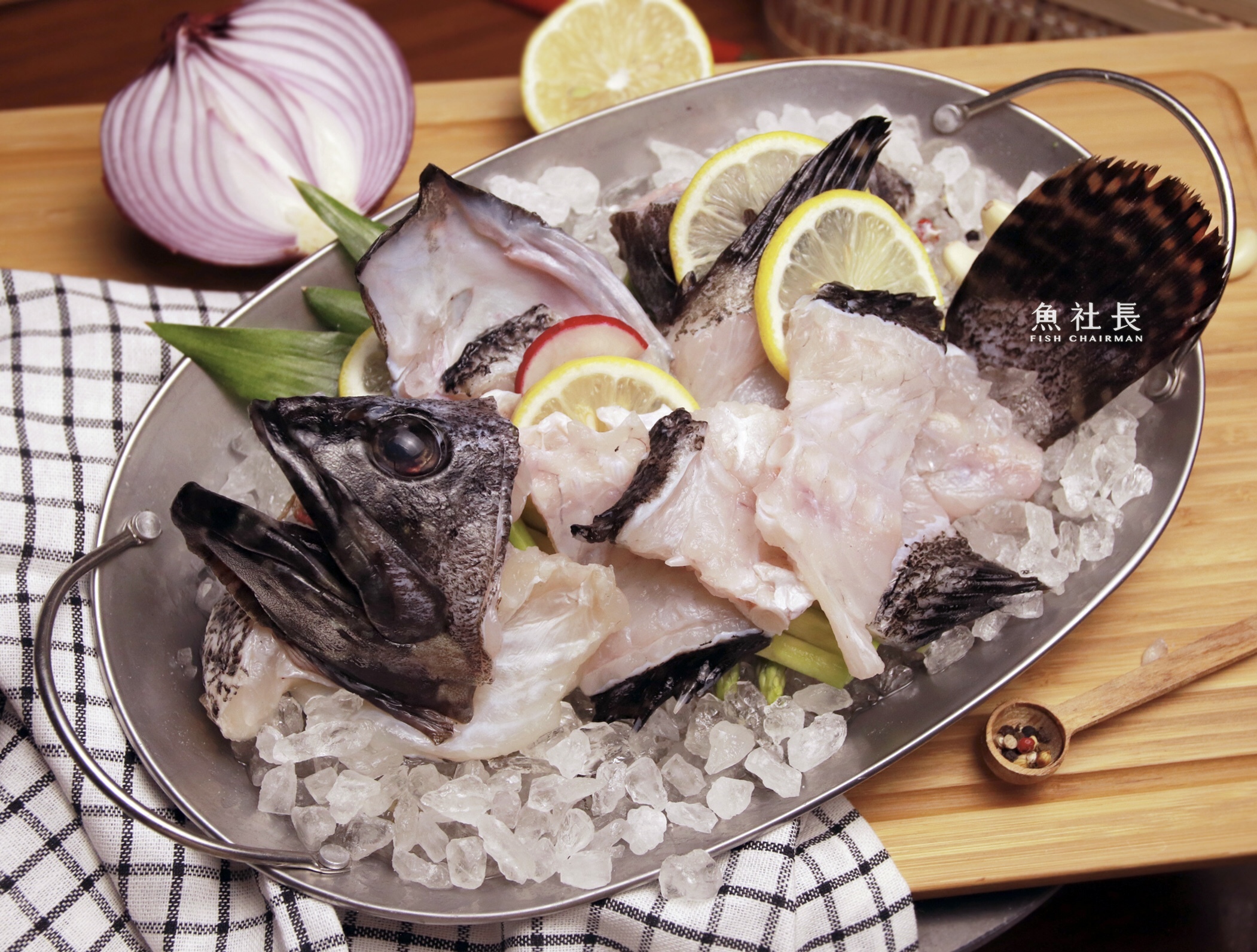 精華龍虎斑魚頭＆骨頭塊