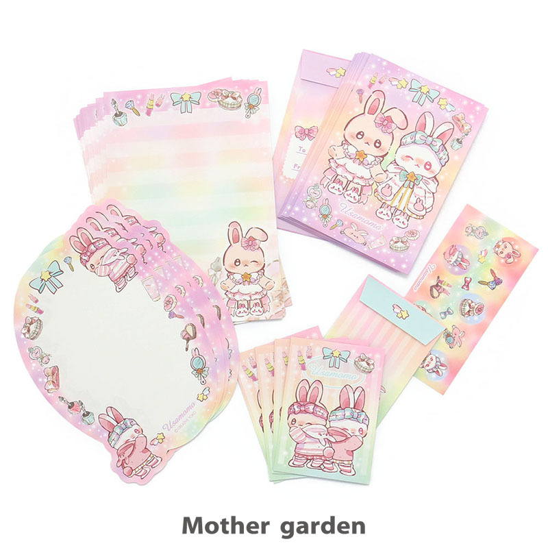 日本Usamomo萌兔桃桃-迷你信封組-美妝